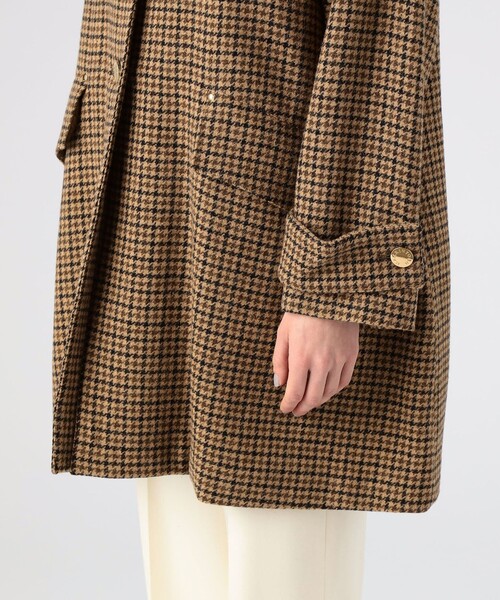 Mackintosh（マッキントッシュ）の「MACKINTOSH NEW HUMBIE ノーカラーコート（ノーカラーコート・レディース・ダークブラウン・6）」の11枚目の写真