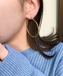 fredy emue | ステンレスフープピアス大(ピアス（両耳用）)