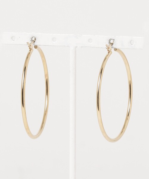 fredy emue（フレディエミュ）の「ステンレスフープピアス大（ピアス（両耳用）・レディース・ゴールド/シルバー・FREE）」の7枚目の写真