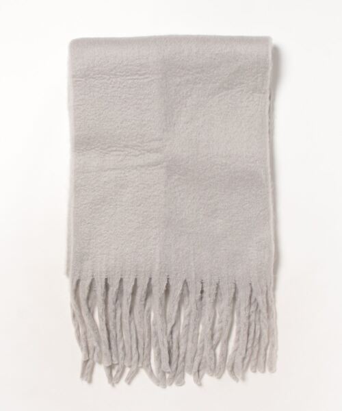 OLD BETTY'S(オールドベティーズ)の「ふわふわボリュームマフラー (無地)(マフラー・レディース・ホワイト/グレー/ライトブラウン/イエロー/ライトベージュ・FREE)」の10枚目の写真