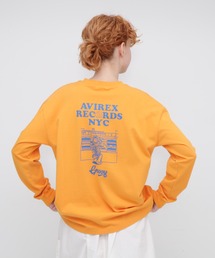 AVIREX | L/S TOPS "TOMCAT PRINT”/トムキャットプリント トップス(Tシャツ/カットソー)