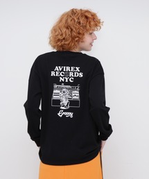 AVIREX | L/S TOPS "TOMCAT PRINT”/トムキャットプリント トップス(Tシャツ/カットソー)
