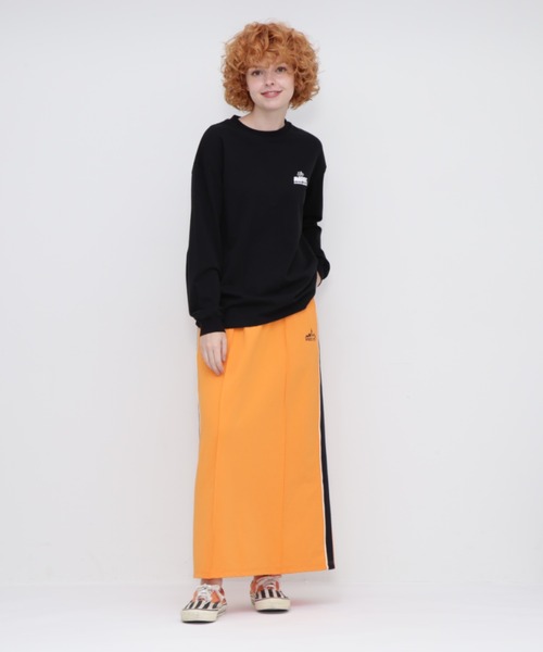 AVIREX（アヴィレックス）の「L/S TOPS "TOMCAT PRINT”/トムキャットプリント トップス（Tシャツ/カットソー・レディース・ブラック/オレンジ/オフホワイト・FREE）」の15枚目の写真