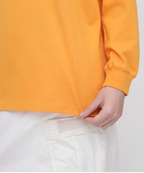 AVIREX（アヴィレックス）の「L/S TOPS "TOMCAT PRINT”/トムキャットプリント トップス（Tシャツ/カットソー・レディース・ブラック/オレンジ/オフホワイト・FREE）」の12枚目の写真