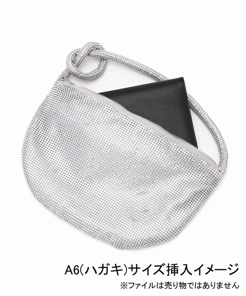 LE TALON（ルタロン）の「LE TALON ミニビジューBAG（ハンドバッグ・レディース・モスグリーン/シルバー・FREE）」の7枚目の写真