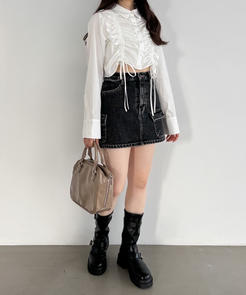 Heather（ヘザー）の「Denim Mini Skirt　994784（デニムスカート・レディース・ブルー/ブラック/ブルー系・S/M）」の17枚目の写真