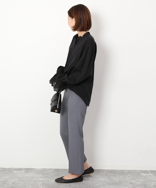 セール】カット刺しゅうブラウス（シャツ/ブラウス）｜SLOBE IENA