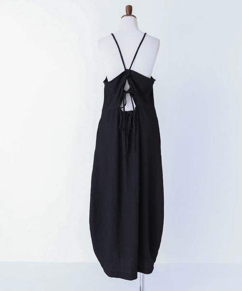 n'OrLABEL（ノアールレーベル）の「『コクーンキャミワンピース』（ワンピース・レディース・ネイビー/ブラック/クリーム・2/1）」の21枚目の写真