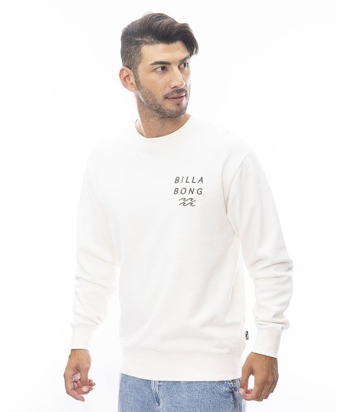 BILLABONG(ビラボン)の「BILLABONG メンズ ONE TIME トレーナー 【2024年春夏モデル】/ビラボン バックプリントスウェットトレーナー(スウェット・メンズ・アイボリー/ブルー/チャコールグレー・X-LARGE/LARGE/MEDIUM)」の5枚目の写真