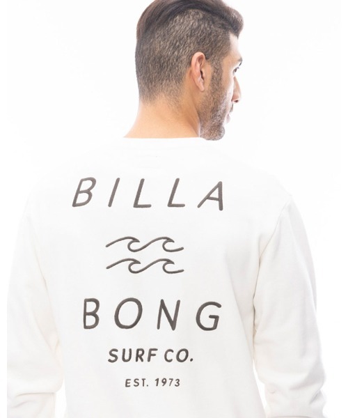 BILLABONG(ビラボン)の「BILLABONG メンズ ONE TIME トレーナー 【2024年春夏モデル】/ビラボン バックプリントスウェットトレーナー(スウェット・メンズ・アイボリー/ブルー/チャコールグレー・X-LARGE/LARGE/MEDIUM)」の6枚目の写真
