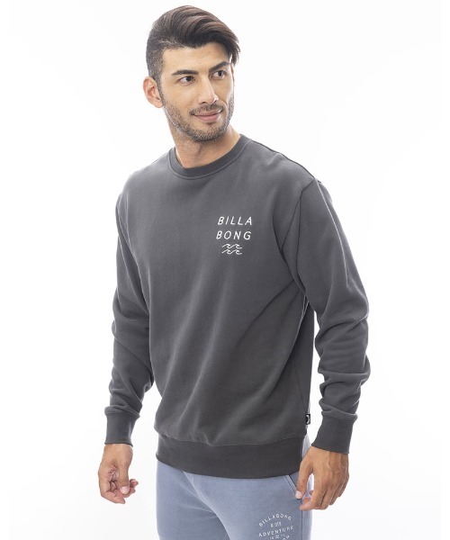 BILLABONG(ビラボン)の「BILLABONG メンズ ONE TIME トレーナー 【2024年春夏モデル】/ビラボン バックプリントスウェットトレーナー(スウェット・メンズ・アイボリー/ブルー/チャコールグレー・X-LARGE/LARGE/MEDIUM)」の9枚目の写真