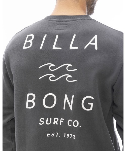 BILLABONG(ビラボン)の「BILLABONG メンズ ONE TIME トレーナー 【2024年春夏モデル】/ビラボン バックプリントスウェットトレーナー(スウェット・メンズ・アイボリー/ブルー/チャコールグレー・X-LARGE/LARGE/MEDIUM)」の13枚目の写真