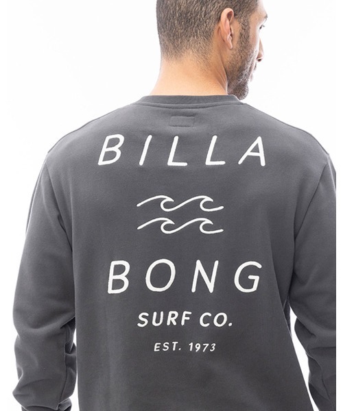 BILLABONG(ビラボン)の「BILLABONG メンズ ONE TIME トレーナー 【2024年春夏モデル】/ビラボン バックプリントスウェットトレーナー(スウェット・メンズ・アイボリー/ブルー/チャコールグレー・X-LARGE/LARGE/MEDIUM)」の15枚目の写真