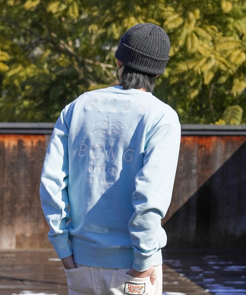 BILLABONG(ビラボン)の「BILLABONG メンズ ONE TIME トレーナー 【2024年春夏モデル】/ビラボン バックプリントスウェットトレーナー(スウェット・メンズ・アイボリー/ブルー/チャコールグレー・X-LARGE/LARGE/MEDIUM)」の20枚目の写真