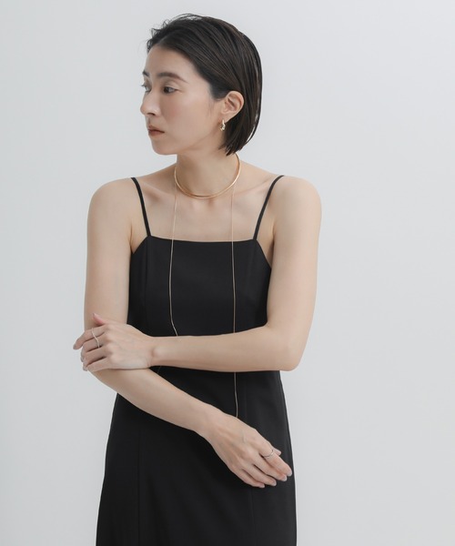 select MOCA（セレクトモカ）の「ラリエット風ネックカフ（ネックレス・レディース・シルバー/ゴールド・FREE）」の11枚目の写真