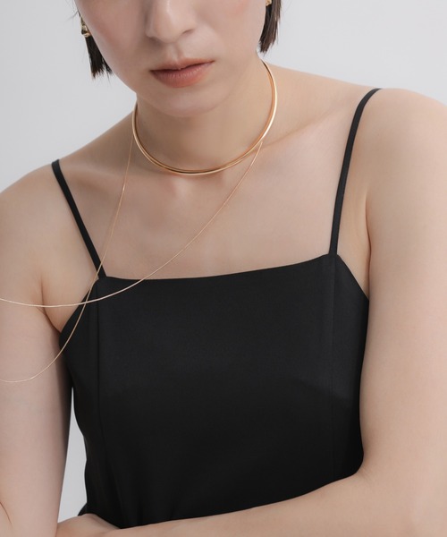 select MOCA（セレクトモカ）の「ラリエット風ネックカフ（ネックレス・レディース・シルバー/ゴールド・FREE）」の13枚目の写真