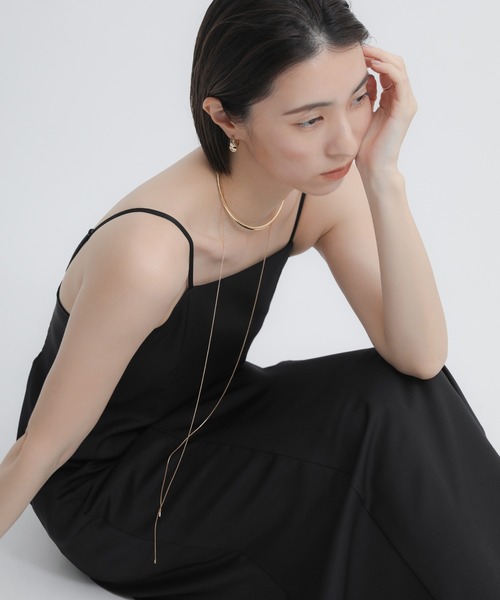 select MOCA（セレクトモカ）の「ラリエット風ネックカフ（ネックレス・レディース・シルバー/ゴールド・FREE）」の12枚目の写真