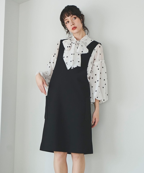 31 Sons de mode（トランテアン ソン ドゥ モード）の「ハート柄シアー 