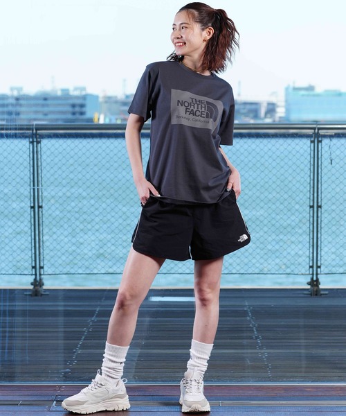 THE NORTH FACE（ザノースフェイス）の「THE NORTH FACE/ザ・ノース・フェイス ショートパンツ ユーティリティー/水陸両用 撥水 NBW42432（その他パンツ・レディース・ブラック/アクア/バイオレット・M/L）」の4枚目の写真