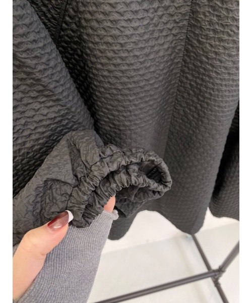 JUMELLE(ジュメロ)の「【ボリュームスリーブ】cord piping blouse(シャツ/ブラウス・レディース・ホワイト/ブラック/イエロー・MEDIUM)」の13枚目の写真