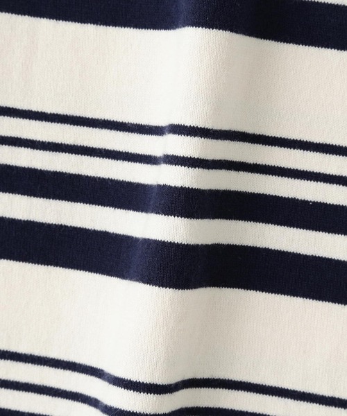 Schott(ショット)の「Schott/ショット/HORIZONTAL STRIPES TANK TOP/ホリゾンタル ストライプ タンクトップ(Tシャツ/カットソー・メンズ・ネイビー/ブラック・M/L/XL)」の15枚目の写真