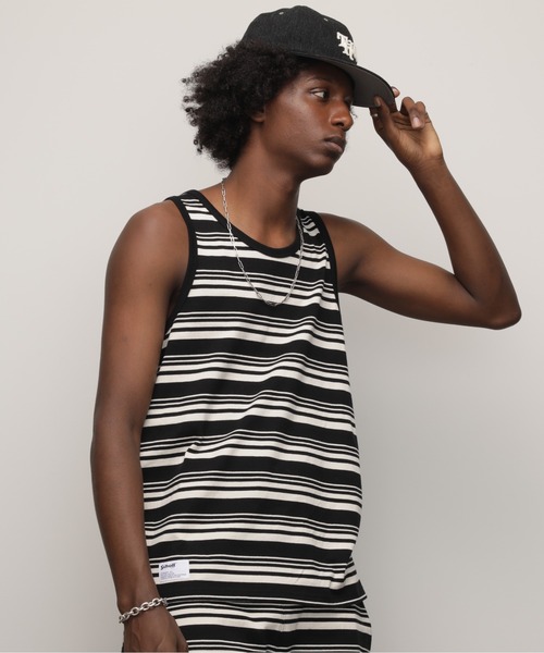 セール】Schott/ショット/HORIZONTAL STRIPES TANK TOP/ホリゾンタル