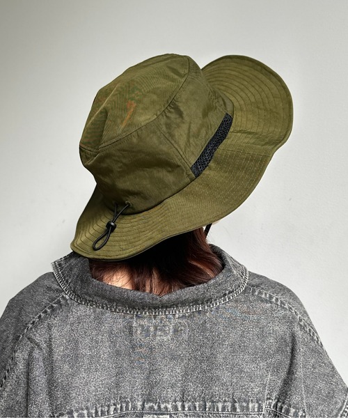 KRIFF MAYER（クリフメイヤー）の「アドベンチャーハット（ハット・レディース・ダークグリーン/ブラック・FREE）」の8枚目の写真
