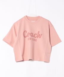 すぐ届く【COACH】カーシヴ コーチ エンブロイダード Tシャツ すぐ届く【COACH】カーシヴ コーチ エンブロイダード Tシャツ