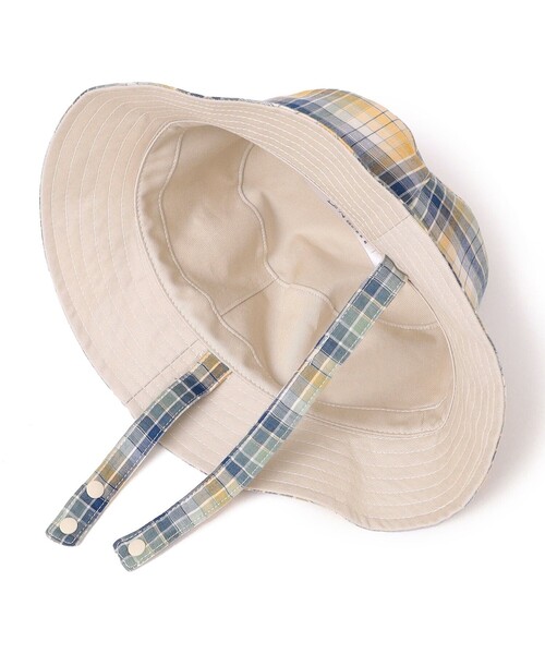 SHIPS（シップス）の「SHIPS KIDS:チェック リバーシブル バケット ハット（ハット・キッズ・ネイビー・XX-SMALL/X-SMALL/SMALL）」の5枚目の写真