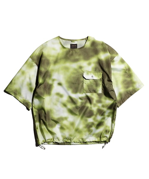 TAION（タイオン）の「TAION/タイオン MILITARY RIPSTOP TEE ミリタリーリップストップTEE（Tシャツ/カットソー・メンズ・グリーン/ダークネイビー/ブラック/オリーブ/オフホワイト/その他1・LARGE/XX-LARGE/X-LARGE/MEDIUM）」の4枚目の写真