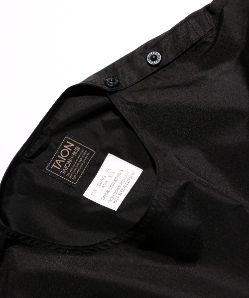 TAION（タイオン）の「TAION/タイオン MILITARY RIPSTOP TEE ミリタリーリップストップTEE（Tシャツ/カットソー・メンズ・グリーン/ダークネイビー/ブラック/オリーブ/オフホワイト/その他1・LARGE/XX-LARGE/X-LARGE/MEDIUM）」の22枚目の写真