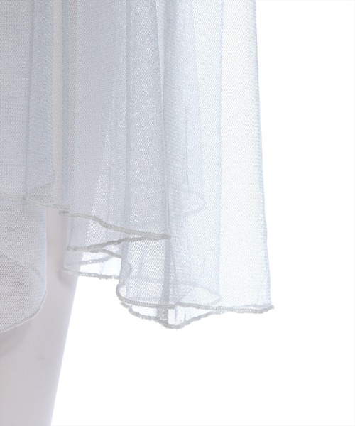 clear（クリア）の「ランダムティアードラメチュールスカート（スカート・レディース・グレー/ブラック/アイボリー・F）」の12枚目の写真