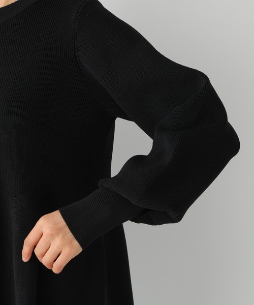 LEPSIM（レプシィム）の「12ゲージペプラムプルオーバー　107460（ニット/セーター・レディース・ブラック/アイボリー/グリーン・FREE）」の21枚目の写真