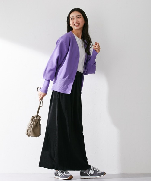 slattgir(スラットジール)の「高身長 プリーツストレートスカート(トールサイズ)Essenave(スカート・レディース・ブラック/グリーン/ブルー/グレー系/ライトグリーン/ライム/ブラウン・LL/3L/M/L/4L/5L/S)」の22枚目の写真