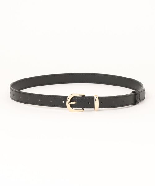 florist（フローリスト）の「定番ボリュームバックル細めレザーベルト（ベルト・レディース・モカ/ブラック/キャメル/ワインレッド・ONESIZE）」の12枚目の写真