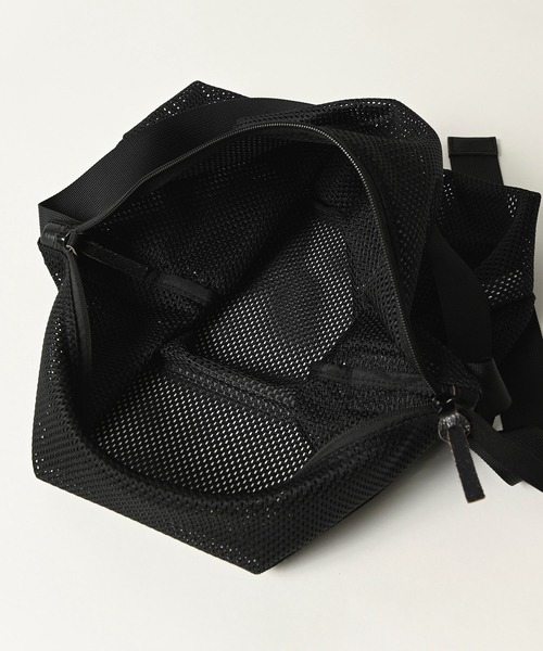 ADAM PATEK（アダムパテック）の「ADAMPATEK/mesh shoulder bag/メッシュショルダーバッグ(AP2419035)（ショルダーバッグ・レディース・ブラック・FREE）」の8枚目の写真