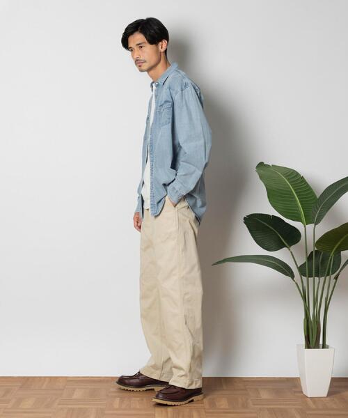 EDWIN（エドウィン）の「EDWIN(エドウィン)【メンズ】ワイドストレートチノパンツ（その他パンツ・メンズ・キナリ・M/XL/L）」の12枚目の写真