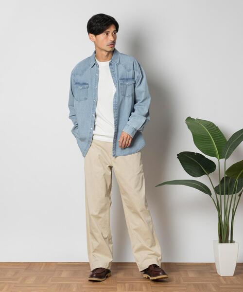 EDWIN（エドウィン）の「EDWIN(エドウィン)【メンズ】ワイドストレートチノパンツ（その他パンツ・メンズ・キナリ・M/XL/L）」の13枚目の写真