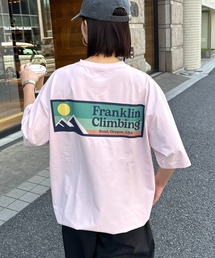 【Franklin Climbing】ユニセックスバックロゴ半袖Tee