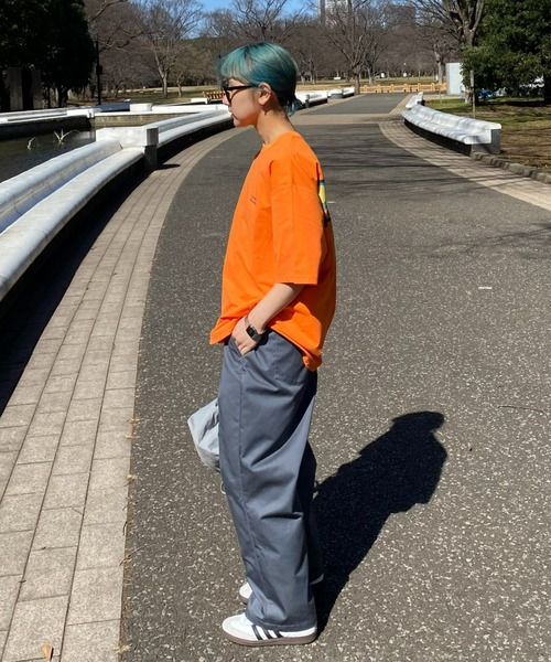 Franklin Climbing(フランクリンクライミング)の「【Franklin Climbing】ユニセックスバックロゴ半袖Tee(Tシャツ/カットソー・メンズ・ホワイト/ブラック/オレンジ/レッド/グレー・MEDIUM/LARGE/X-LARGE)」の19枚目の写真