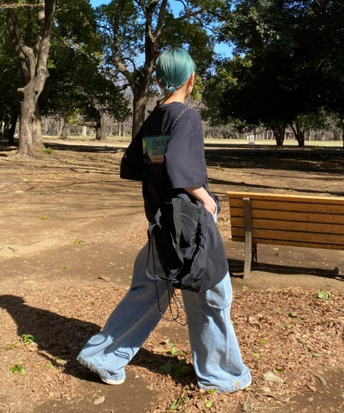 Franklin Climbing(フランクリンクライミング)の「【Franklin Climbing】ユニセックスバックロゴ半袖Tee(Tシャツ/カットソー・メンズ・ホワイト/ブラック/オレンジ/レッド/グレー・MEDIUM/LARGE/X-LARGE)」の14枚目の写真