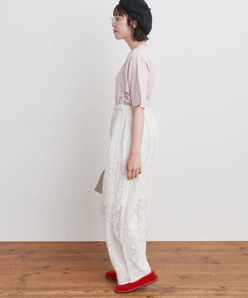 fig L London Carol pants ホワイト fig London（フィグロンドン）の「Carol pants（その他パンツ