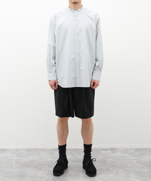 セール】【ATON / エイトン】STRETCH NYLON WIDE EASY SHORTS（その他
