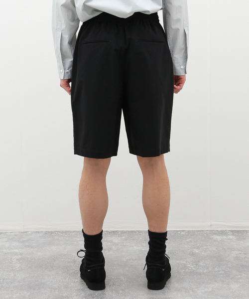 セール】【ATON / エイトン】STRETCH NYLON WIDE EASY SHORTS（その他