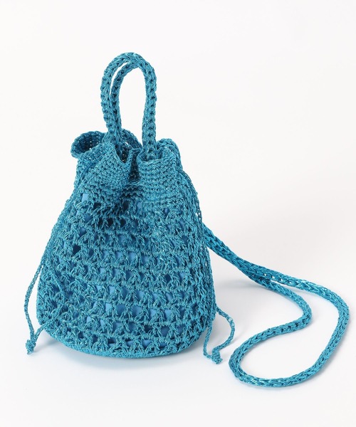 LOWRYS FARM(ローリーズファーム)の「メタリックアミキンチャクショルダー 994209(ショルダーバッグ・レディース・グレー/ブルー/ピンク・FREE)」の6枚目の写真