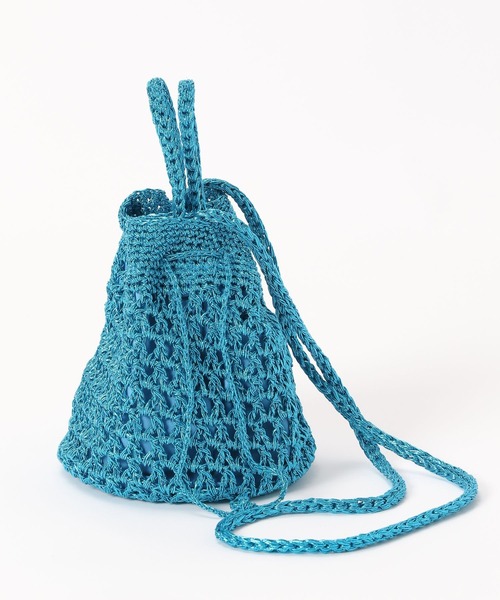 LOWRYS FARM(ローリーズファーム)の「メタリックアミキンチャクショルダー 994209(ショルダーバッグ・レディース・グレー/ブルー/ピンク・FREE)」の7枚目の写真