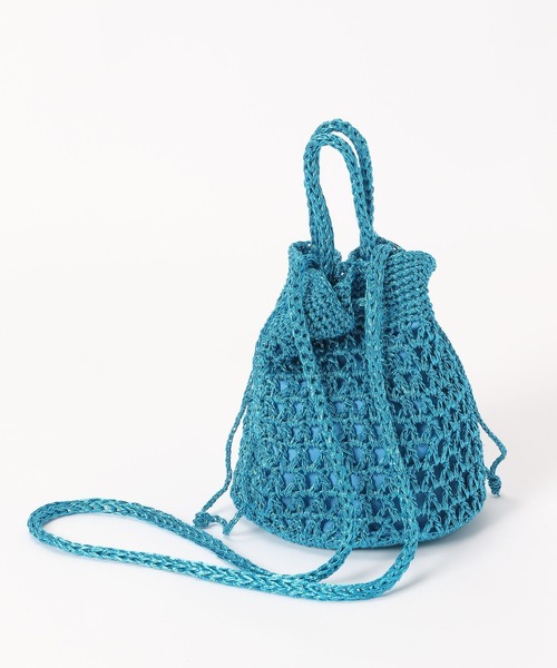 LOWRYS FARM(ローリーズファーム)の「メタリックアミキンチャクショルダー 994209(ショルダーバッグ・レディース・グレー/ブルー/ピンク・FREE)」の8枚目の写真