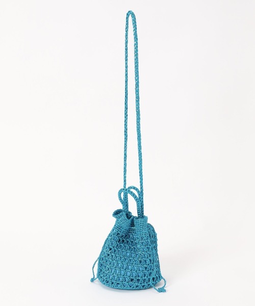 LOWRYS FARM(ローリーズファーム)の「メタリックアミキンチャクショルダー 994209(ショルダーバッグ・レディース・グレー/ブルー/ピンク・FREE)」の9枚目の写真