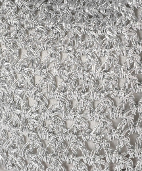 LOWRYS FARM(ローリーズファーム)の「メタリックアミキンチャクショルダー 994209(ショルダーバッグ・レディース・グレー/ブルー/ピンク・FREE)」の11枚目の写真