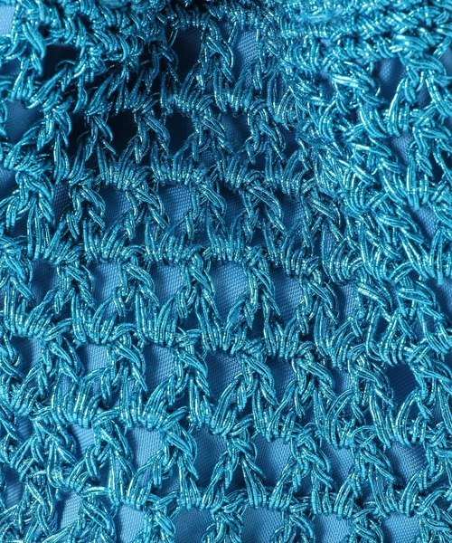 LOWRYS FARM(ローリーズファーム)の「メタリックアミキンチャクショルダー 994209(ショルダーバッグ・レディース・グレー/ブルー/ピンク・FREE)」の13枚目の写真